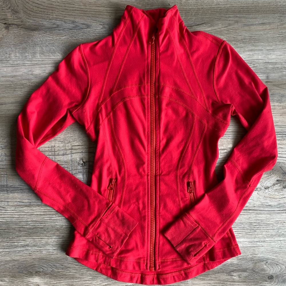Lululemon Define Jacket Dark Red